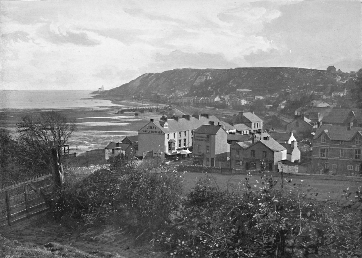 The Mumbles, c1896 av Valentine and Sons Ltd
