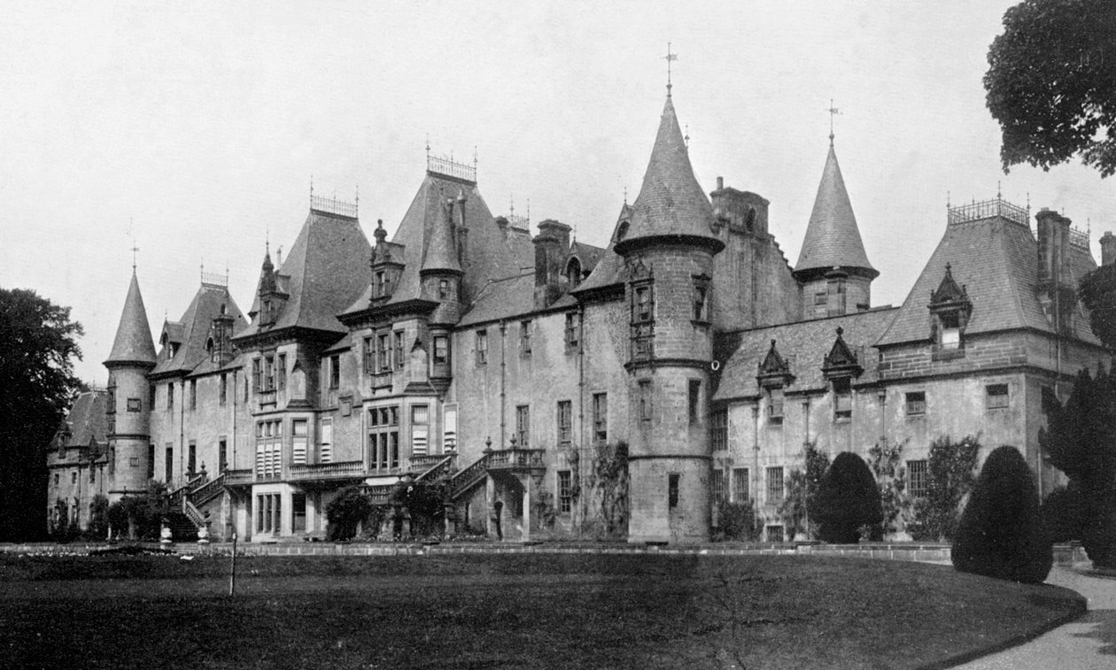 Callendar House, Falkirk, Skottland, 1924-1926. av Valentine and Sons Ltd