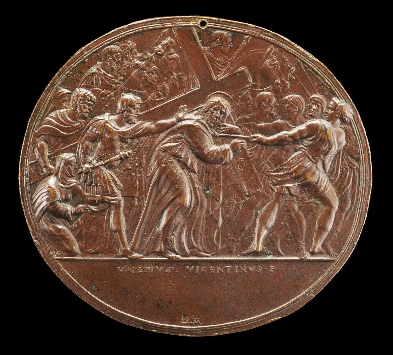 Kristus som bærer korset, 1525 eller senere. av Valerio Belli