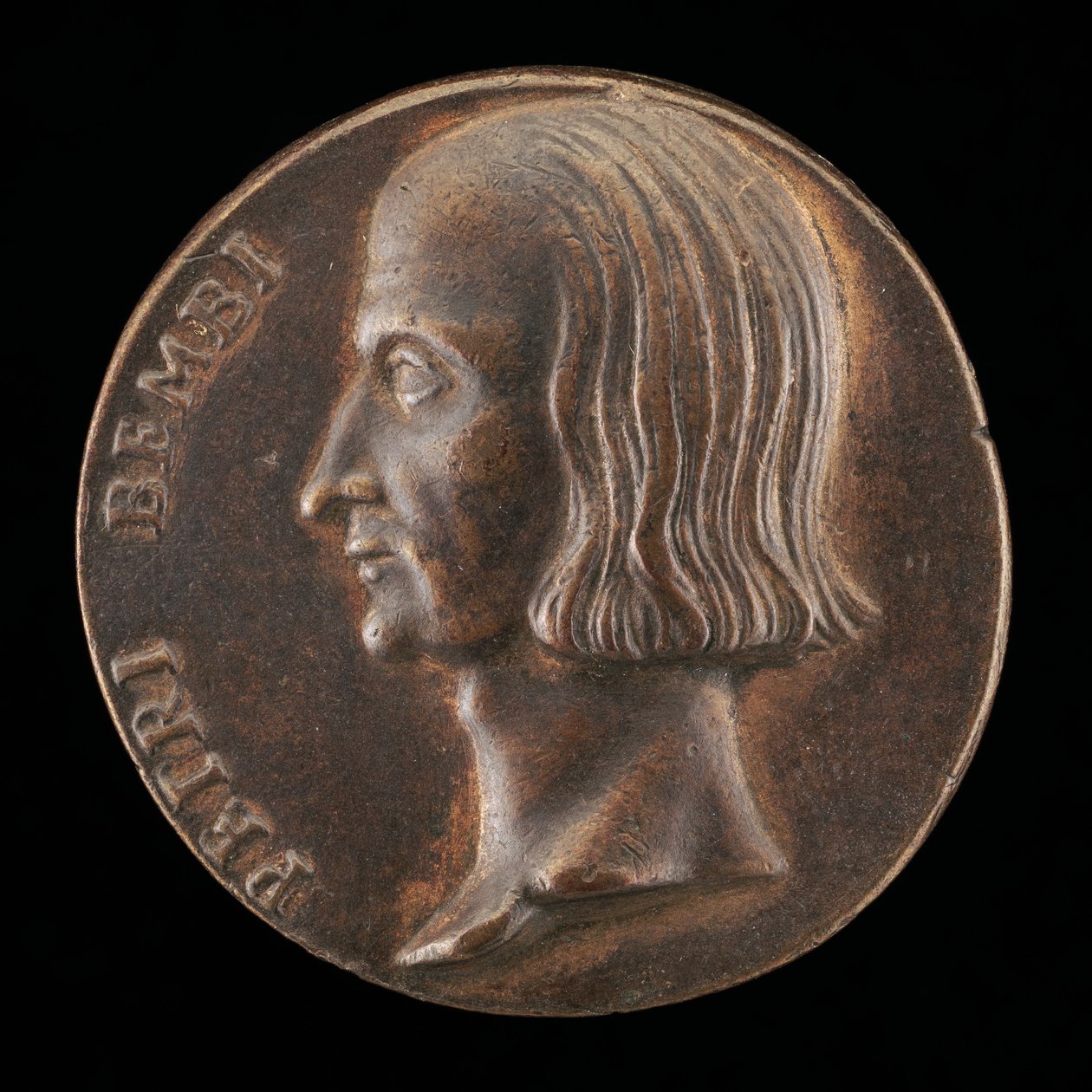 Pietro Bembo, 1470-1547, kardinal 1538 [forside], sannsynligvis 1532. av Valerio Belli