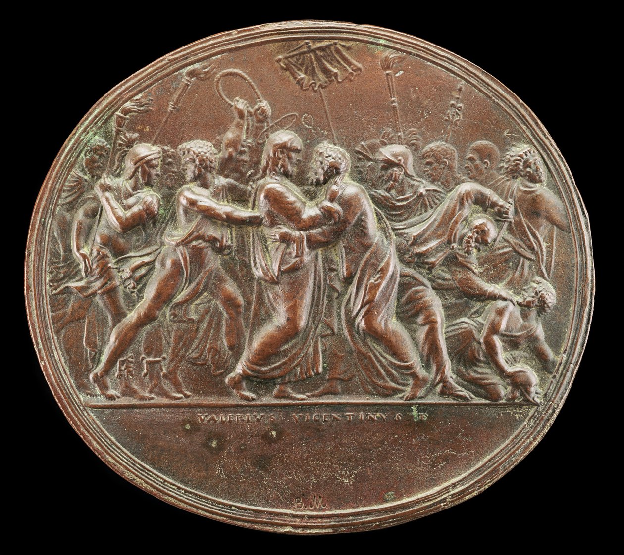 The Betrayal of Christ, 1525 eller senere. av Valerio Belli