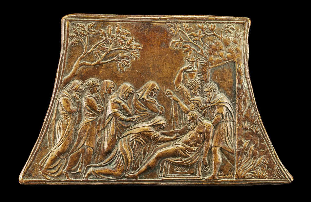 Gravleggingen. av Valerio Belli