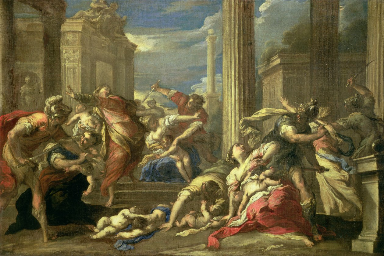 Massakren på de uskyldige av Valerio Castello