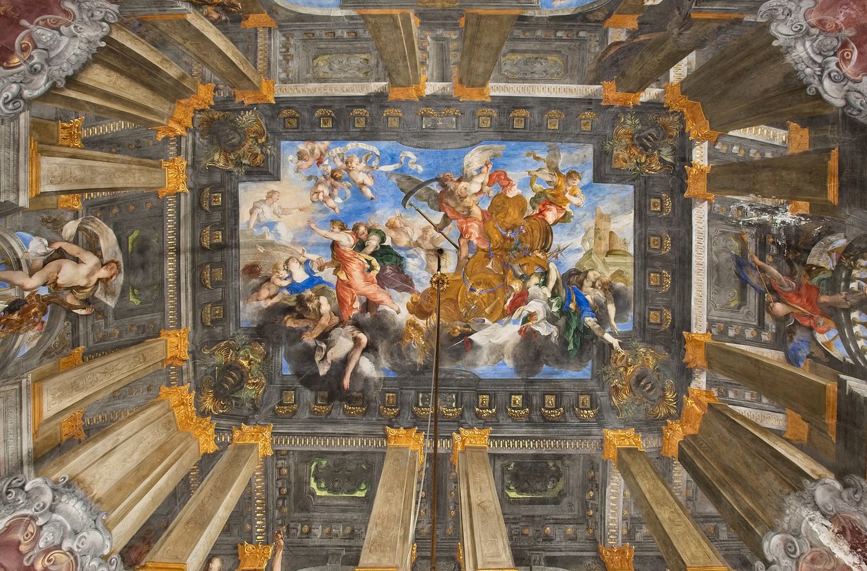 The Chariot of the Sun, taket i Hall of the Time Carro av Valerio Castello