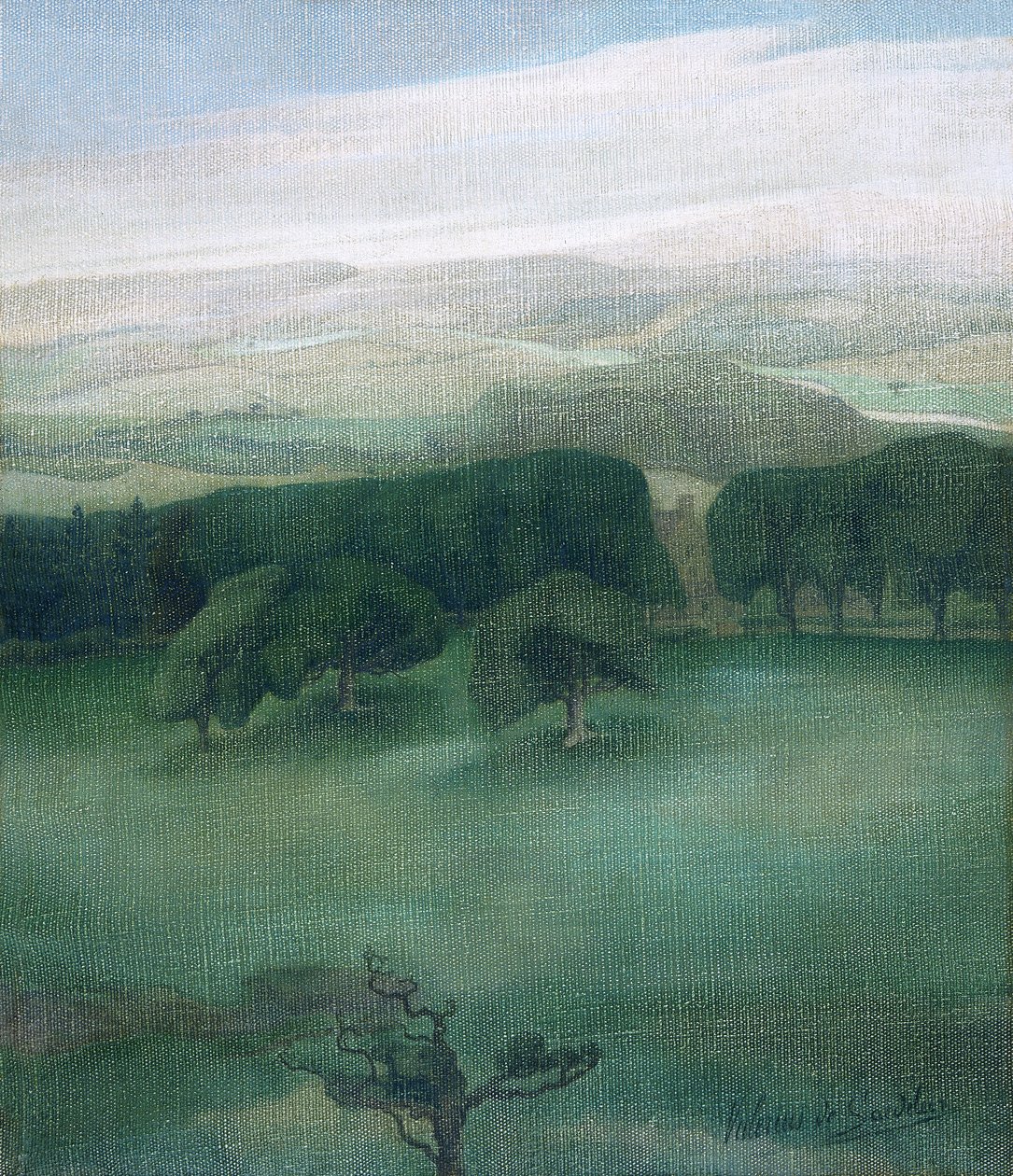 Fjell i Cardiganshire av Valerius de Saedeleer
