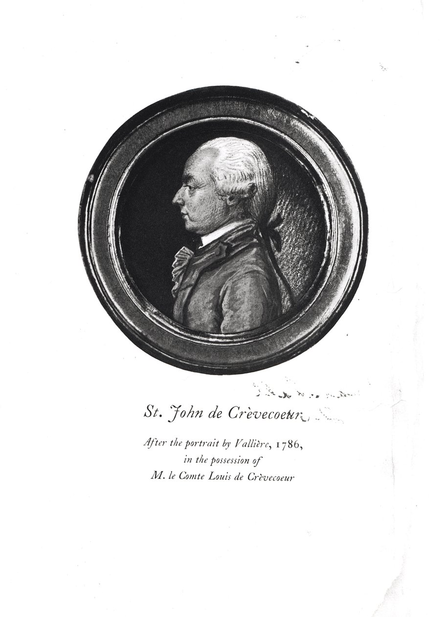 Michel-Guillaume-Jean de Crevecoeur (1735-1813) forsiden av hans 