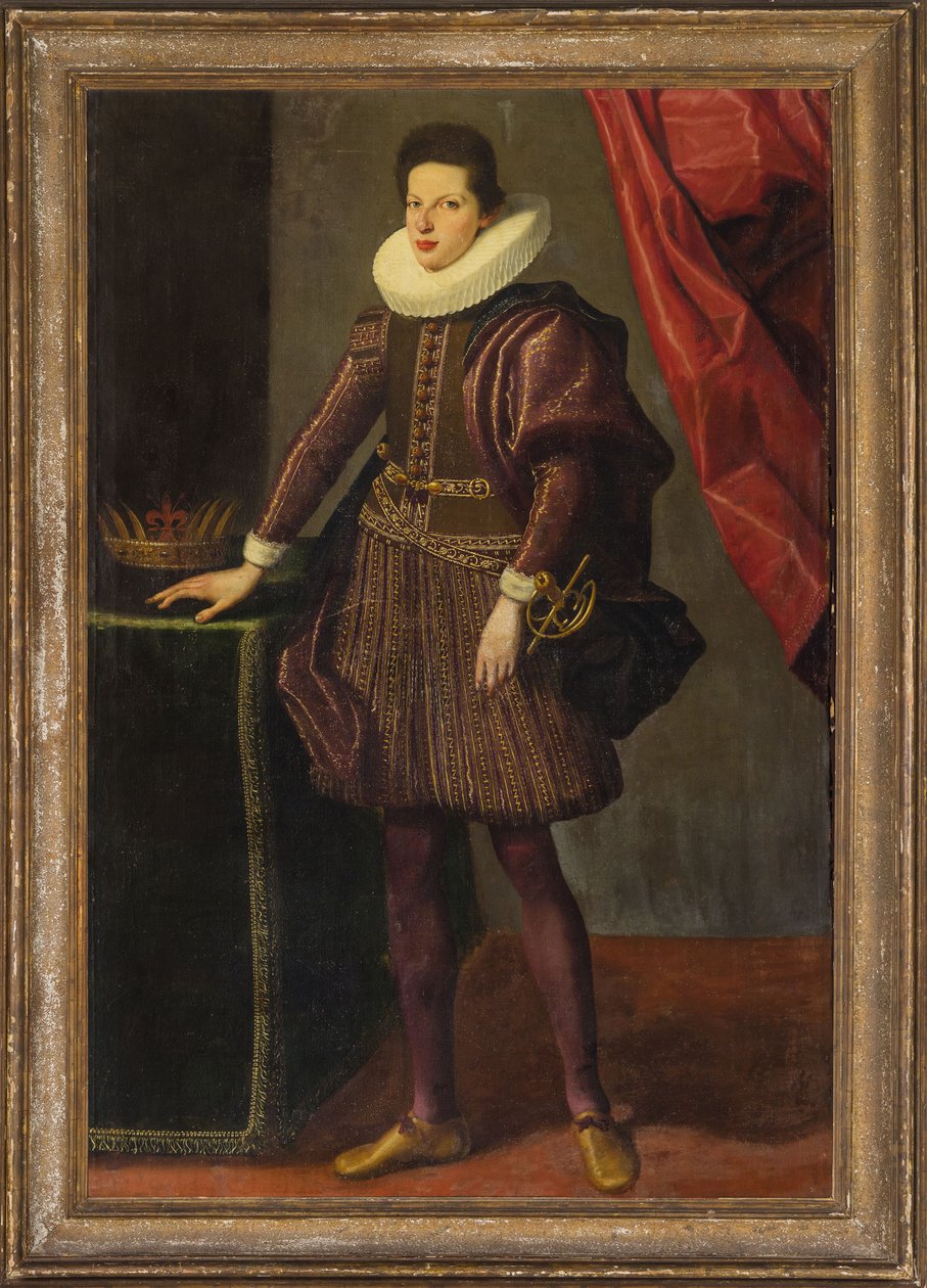 Portrett av Ferdinando II de' Medici, storhertug av Toscana 1610-1670. av Valore Casini