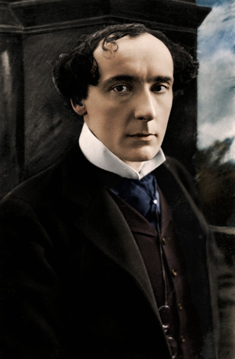 Harry Brodribb Irving 1870-1919, engelsk skuespiller, tidlig på 1900-tallet av Vandyk