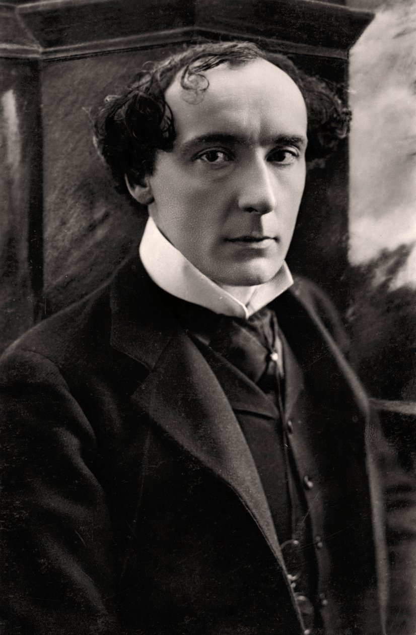 Harry Brodribb Irving 1870-1919, engelsk skuespiller, tidlig på 1900-tallet. av Vandyk