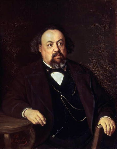 Portrett av Alexey Fiofilaktovich Pisemsky (1821-81), 1862 av Vasili Grigorevich Perov