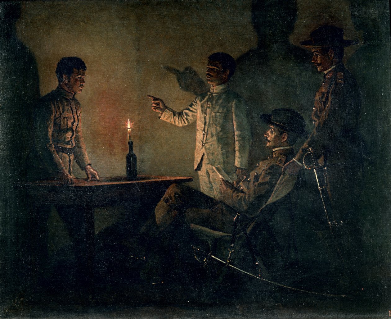 Avhør av en desertør av Vasili Vasilievich Vereshchagin