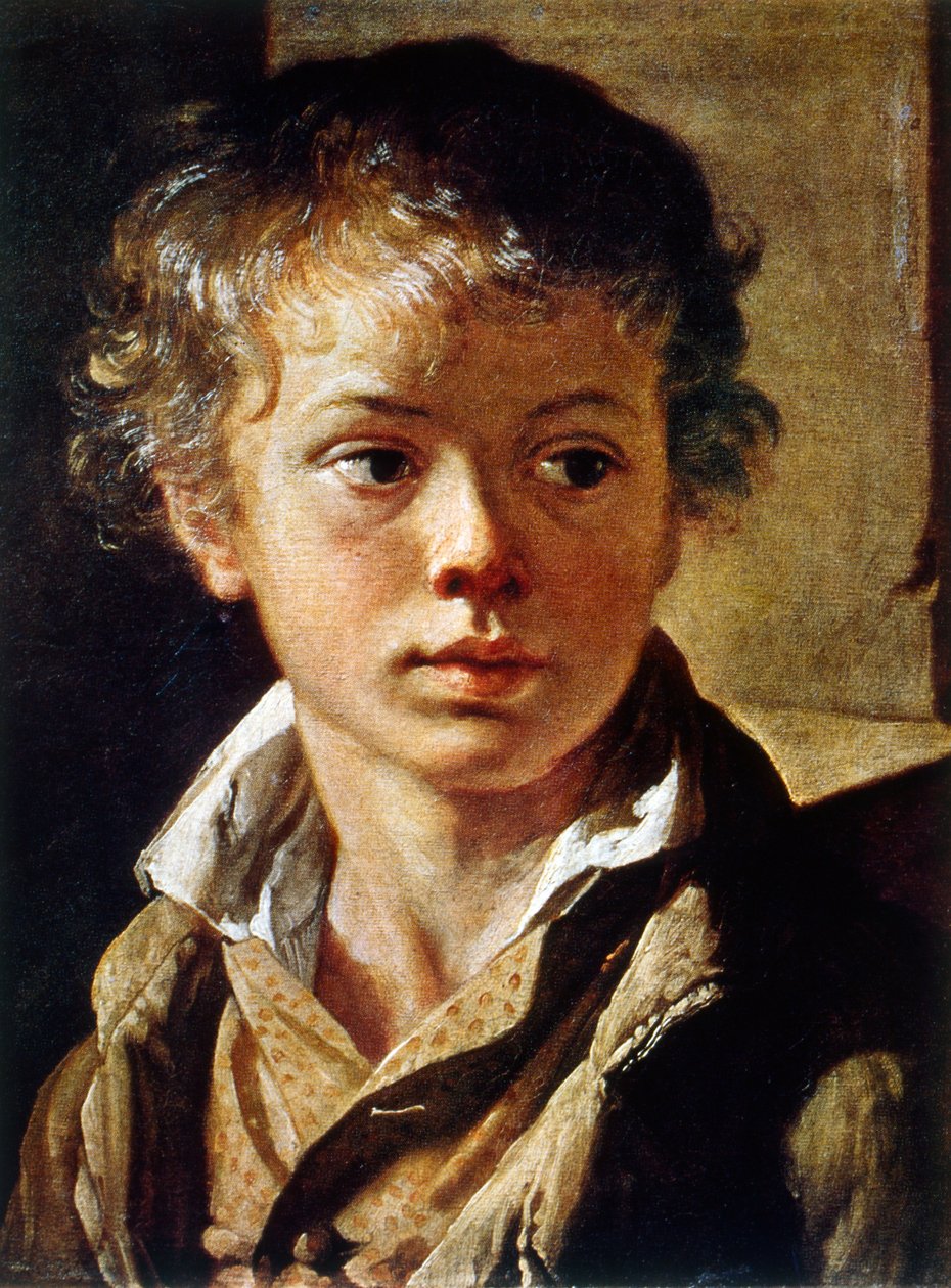 Portrett av en ung gutt av Vasili Andreevich Tropinin