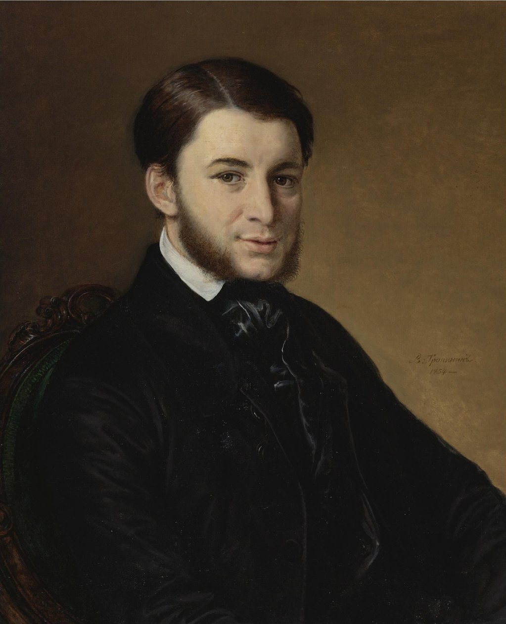 Portrett av Leonid Matveyevich Muromtsev 1825-1899 av Vasili Andreevich Tropinin