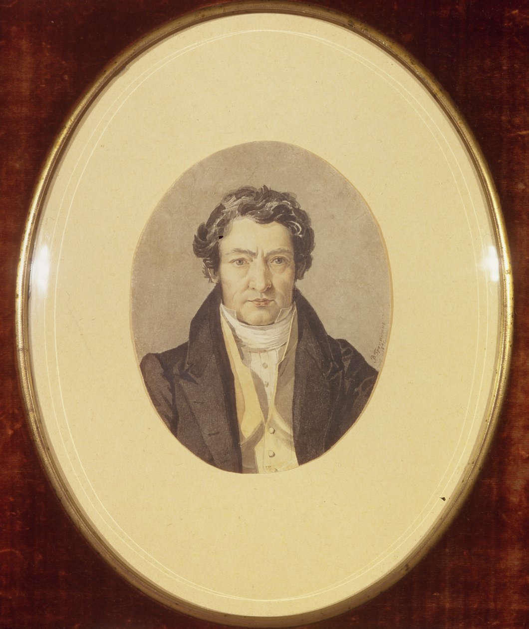 Portrett av skuespilleren Pavel Mochalov 1800-1848, 1841 av Vasili Andreevich Tropinin