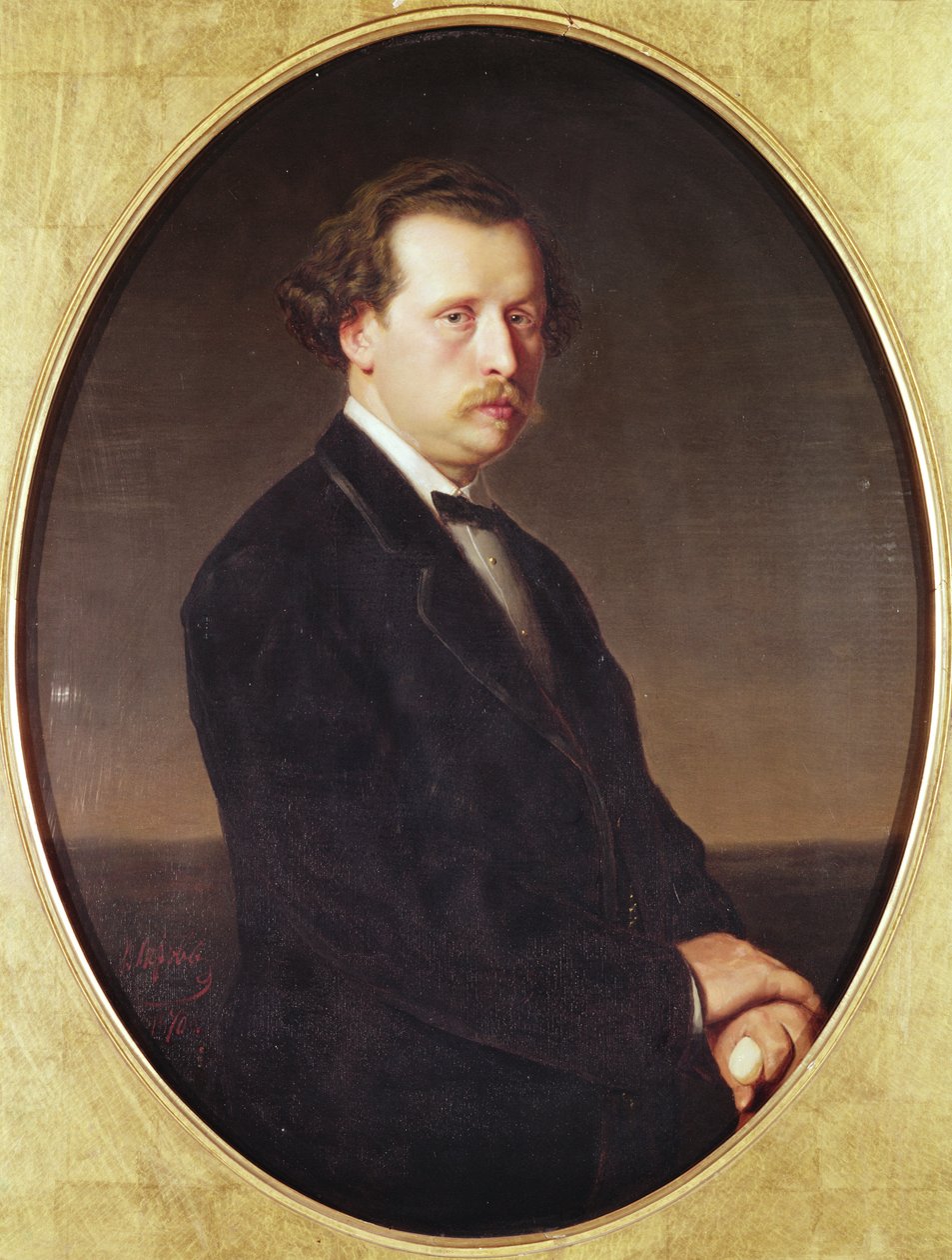 Portrett av N.G. Rubinstein av Vasili Grigorevich Perov