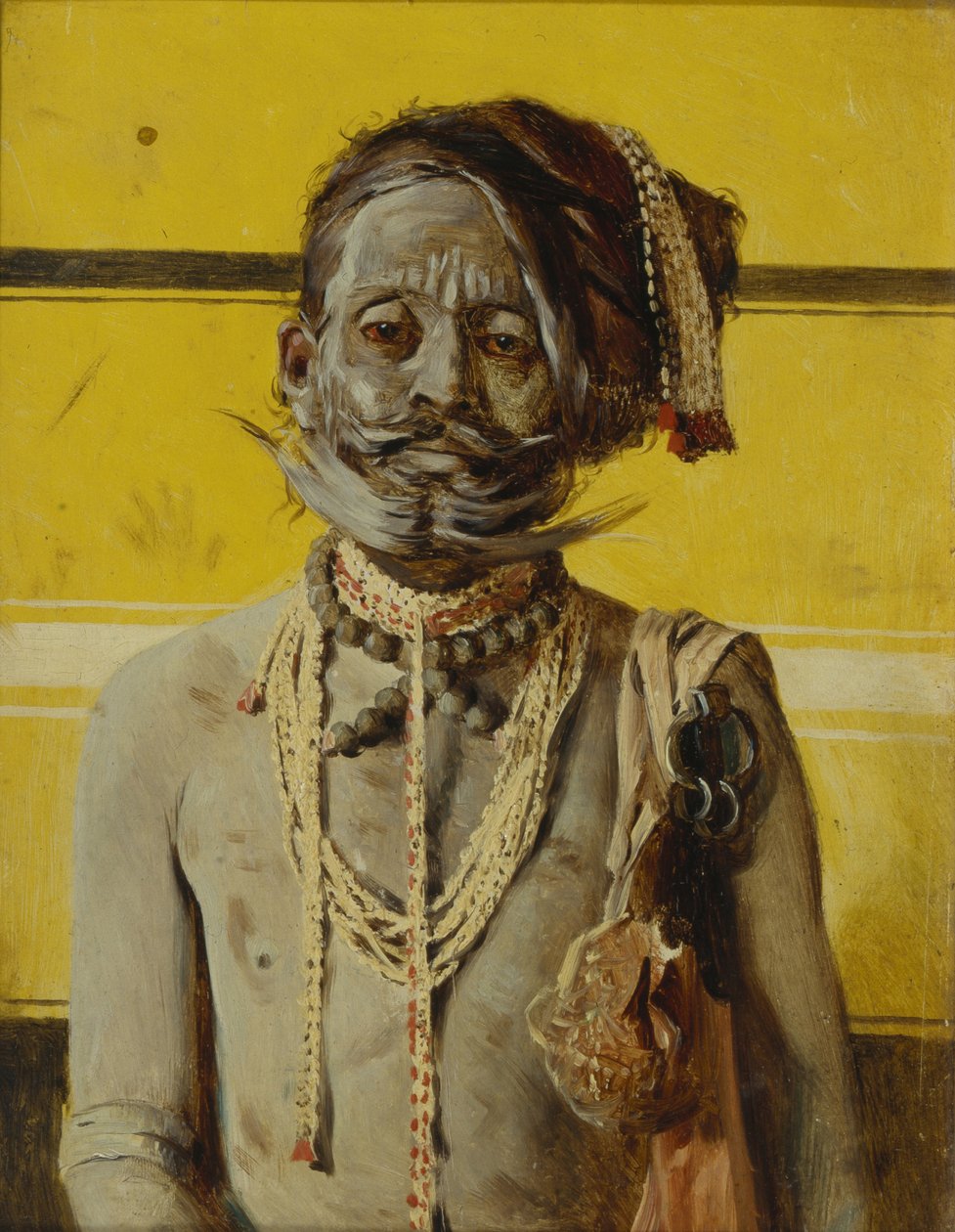 En fattig, 1874-1876 av Vasili Vasilievich Vereshchagin
