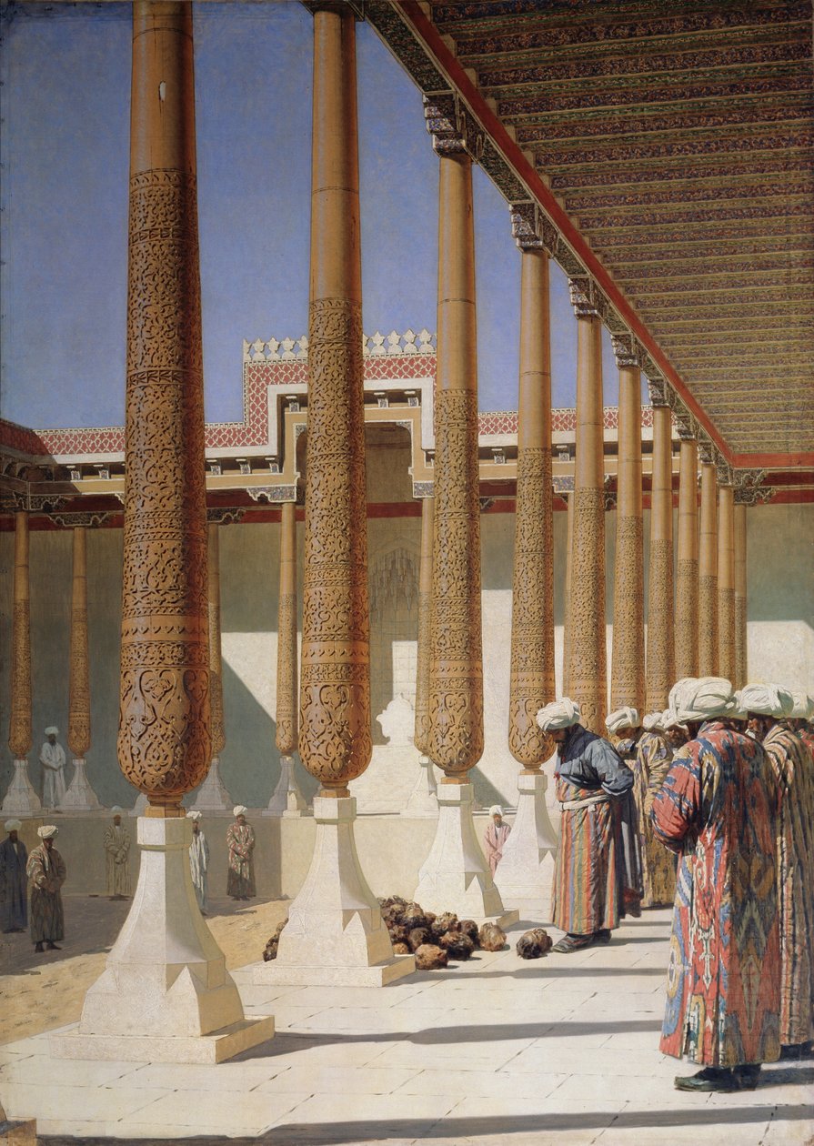 Visning av trofeer, 1871-1872 av Vasili Vasilievich Vereshchagin