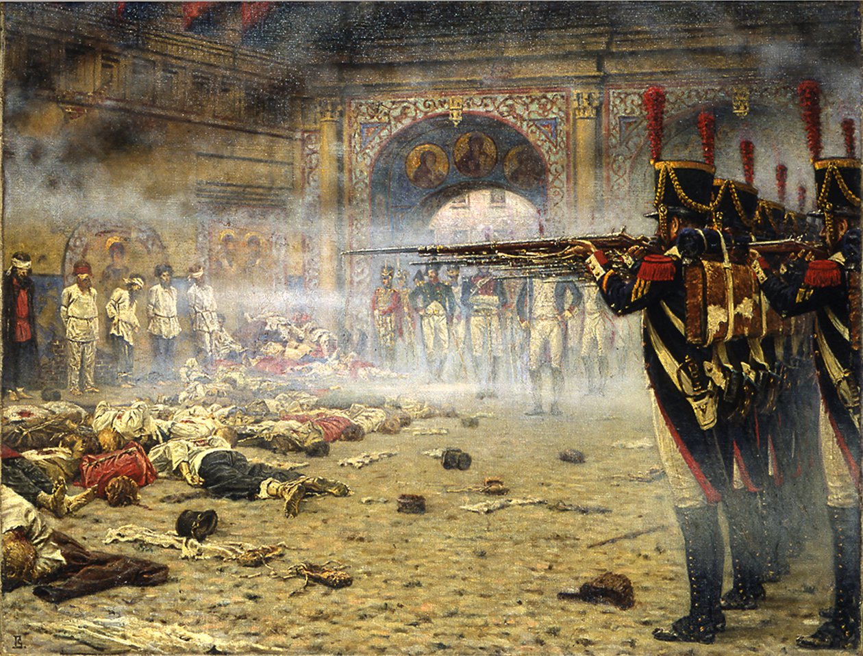 Franskmennene i Moskva, 1897-1898 av Vasili Vasilievich Vereshchagin