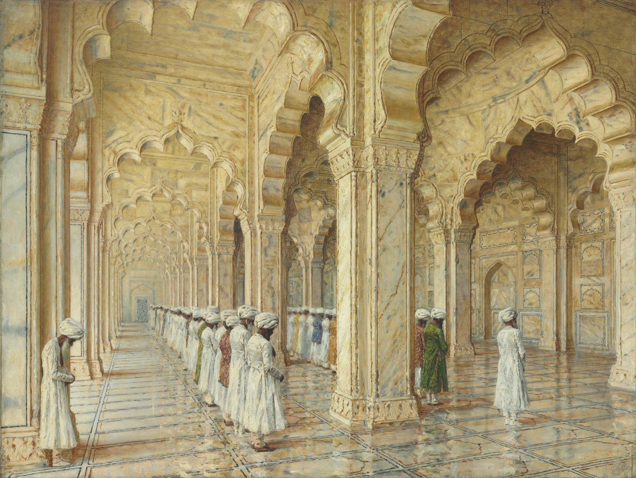 Perlemoskeen i Agra, slutten av 1870-tallet-begynnelsen av 1880-tallet av Vasili Vasilievich Vereshchagin