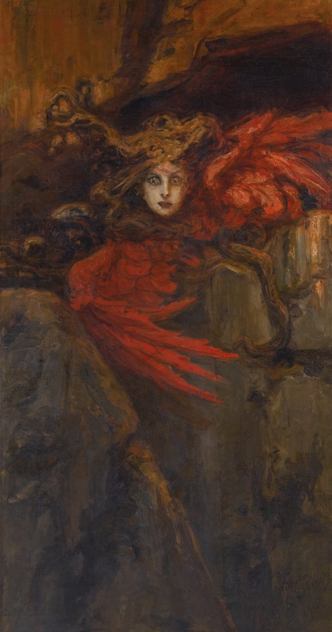 Medusa, 1903 av Vasilii Kotarbinsky