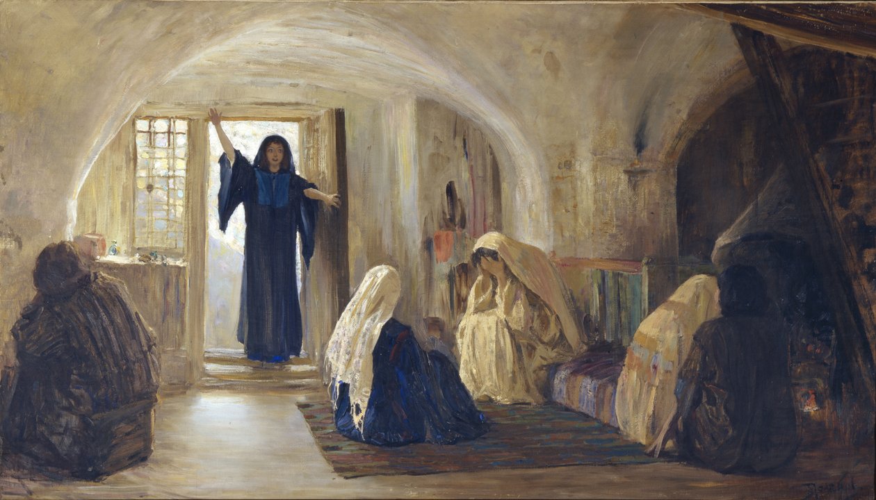 Innledet en tårevåt glede, 1899-1905 av Vasilij Dmitrievich Polenov