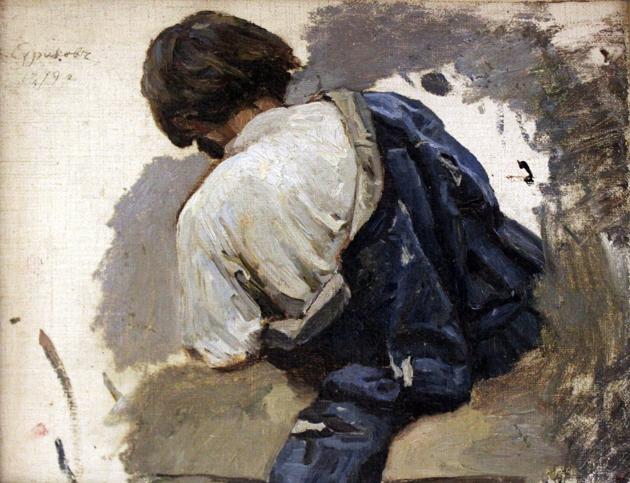 Streltsy i den blå kaftanen av Vasily Surikov