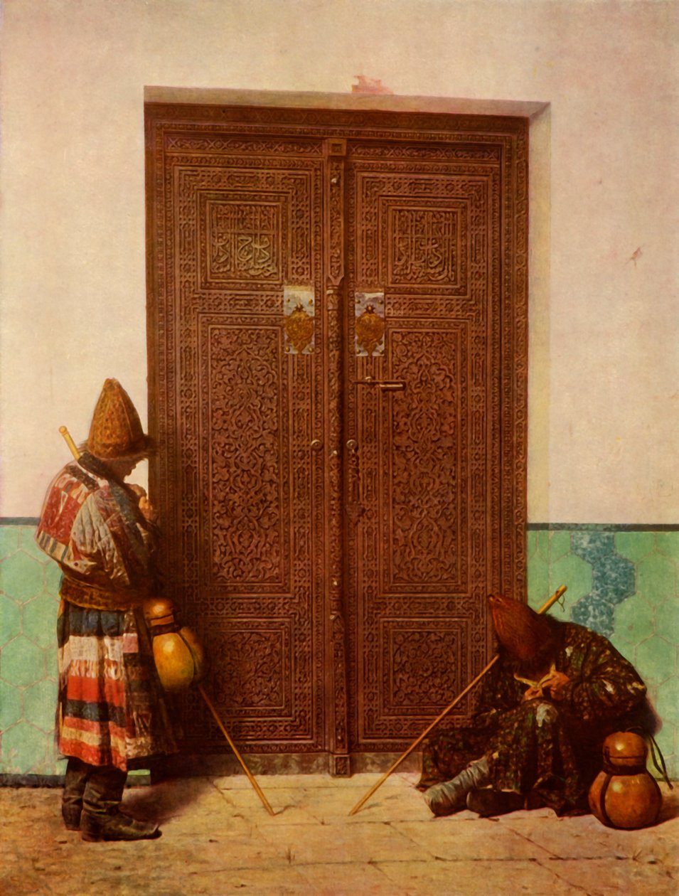 Døren til Timur Gur-Emir-mausoleet, 1873, 1965. av Vasily Vereshchagin