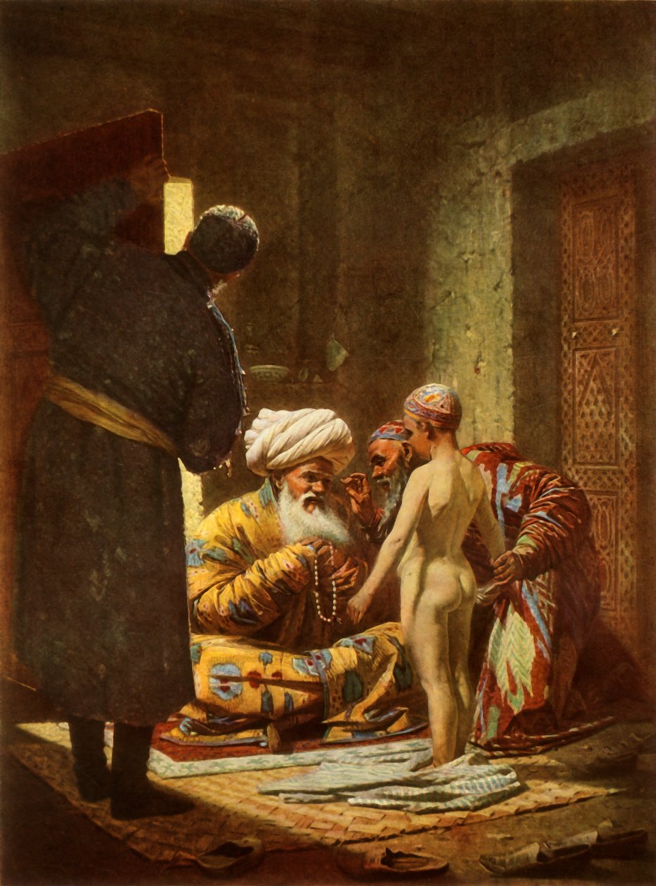 Salget av en ung tjener, 1872, 1965. av Vasily Vereshchagin