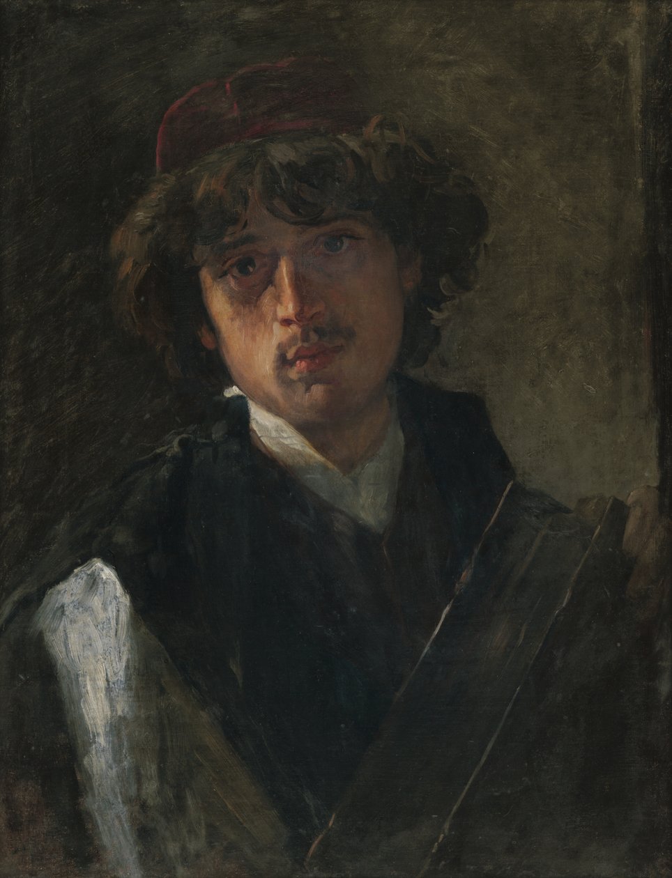 Portrett av en ung rabbiner av Vaclav Brozik