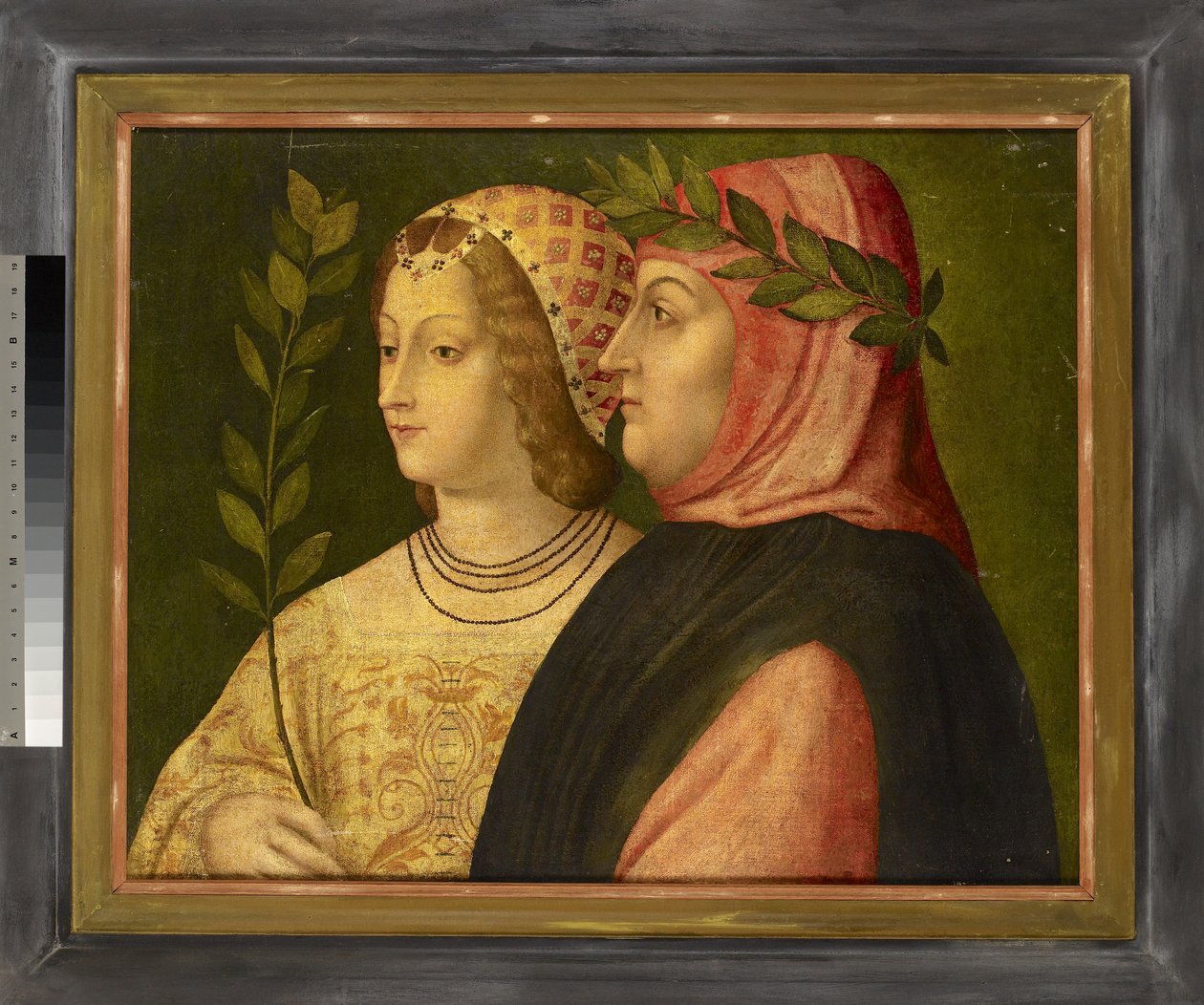 Petrarch og Laura de Noves, ca. 1510 av Venetian School