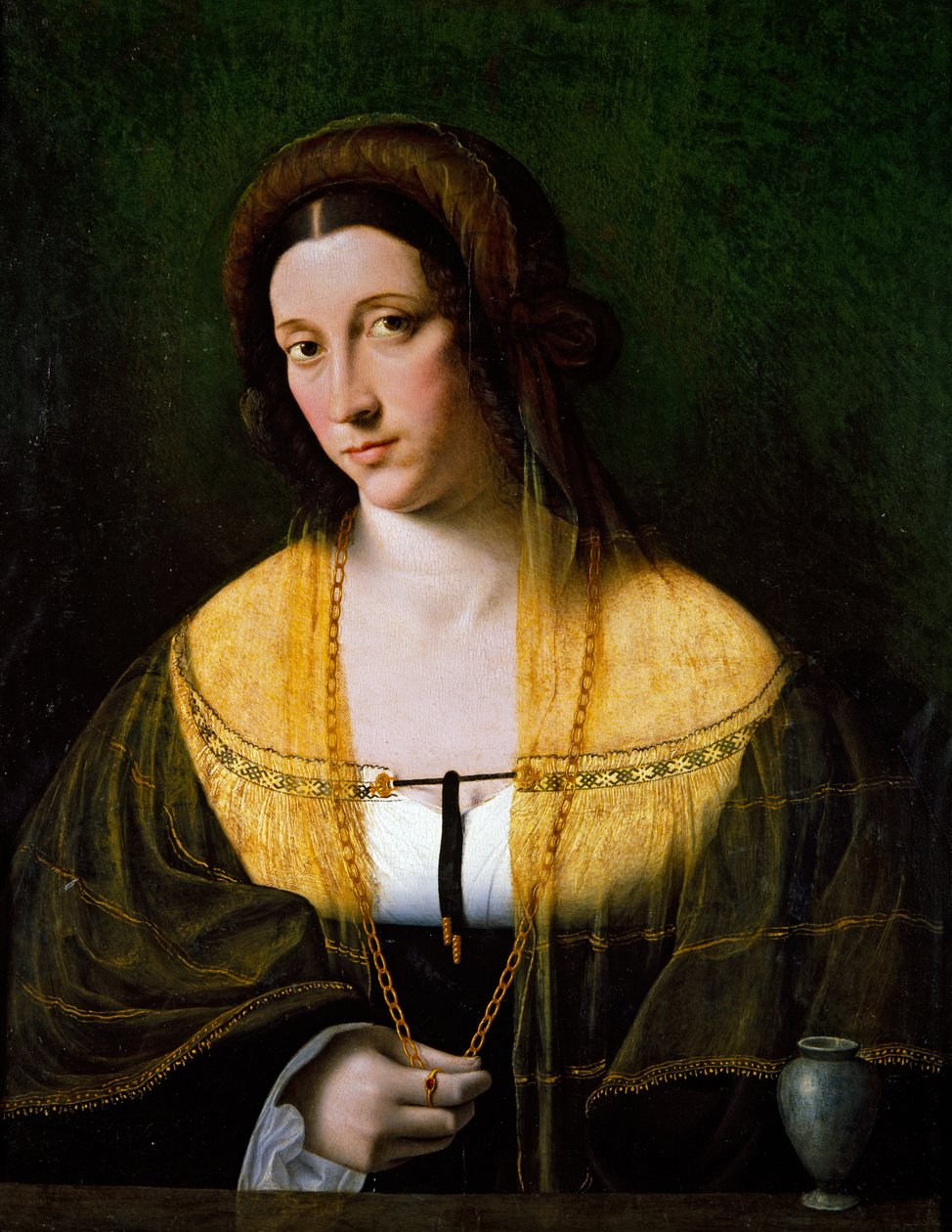Portrett av en dame av Veneto Bartolomeo