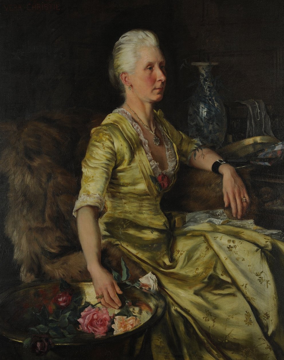 Isabella Dorothea Mounsey-Heygate, ca. 1894 av Vera Christie