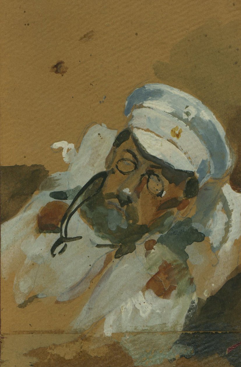 Portrett av Vladimir Alekseevich Khlebnikov, s. 1895 av Vera Vladimirovna Khlebnikova