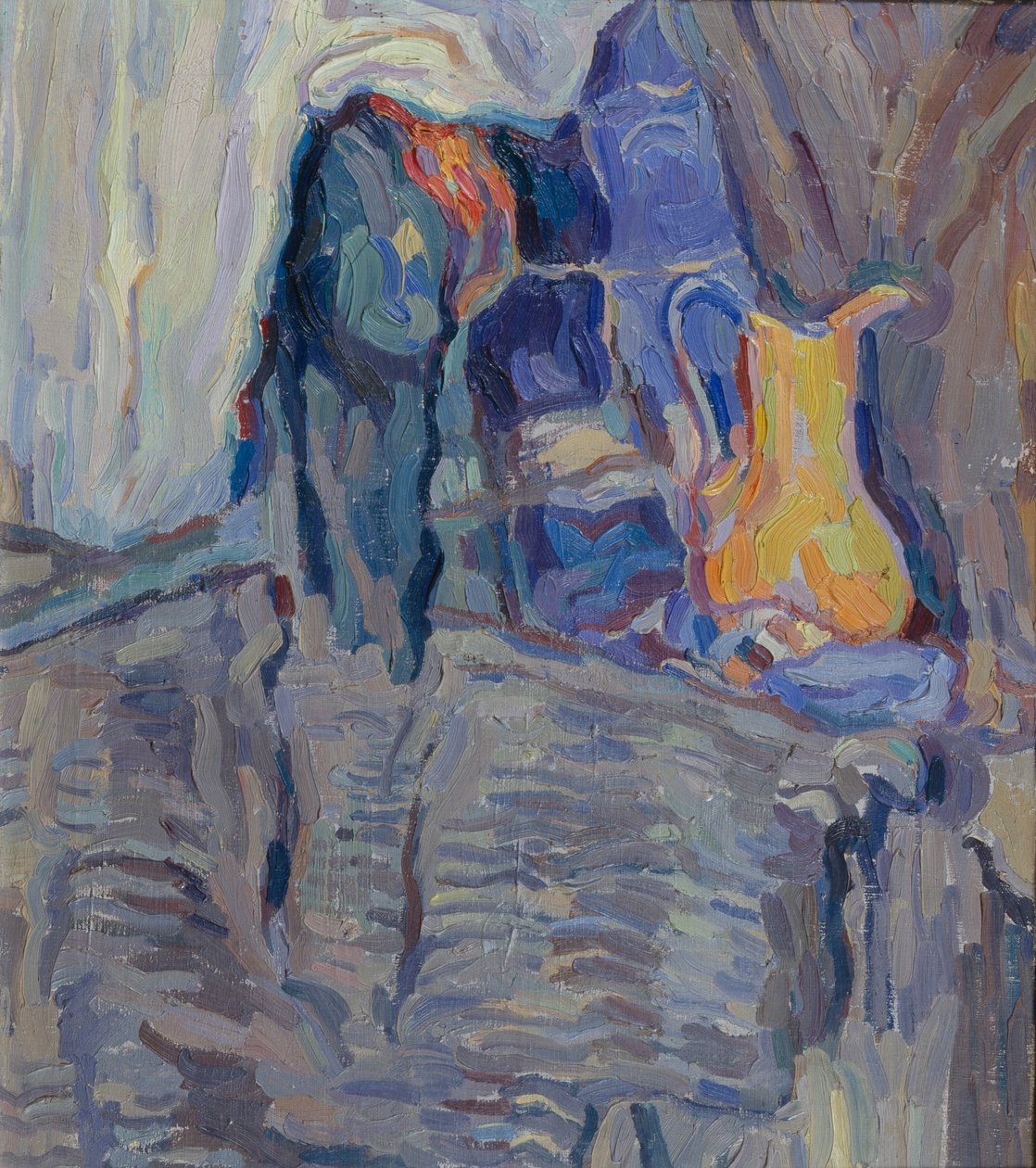 Stilleben med ringbrynje, 1939 av Vera Vladimirovna Khlebnikova