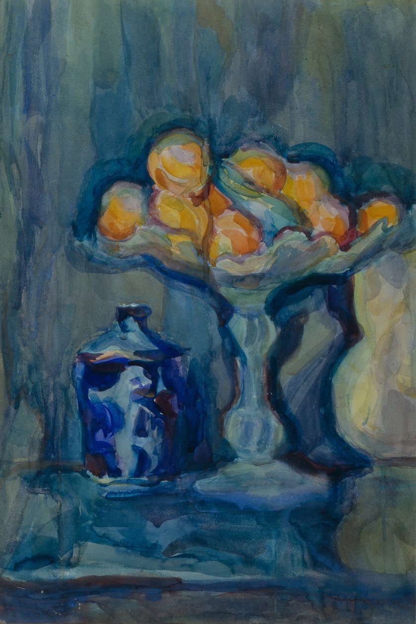 Stilleben med vase av Vera Vladimirovna Khlebnikova