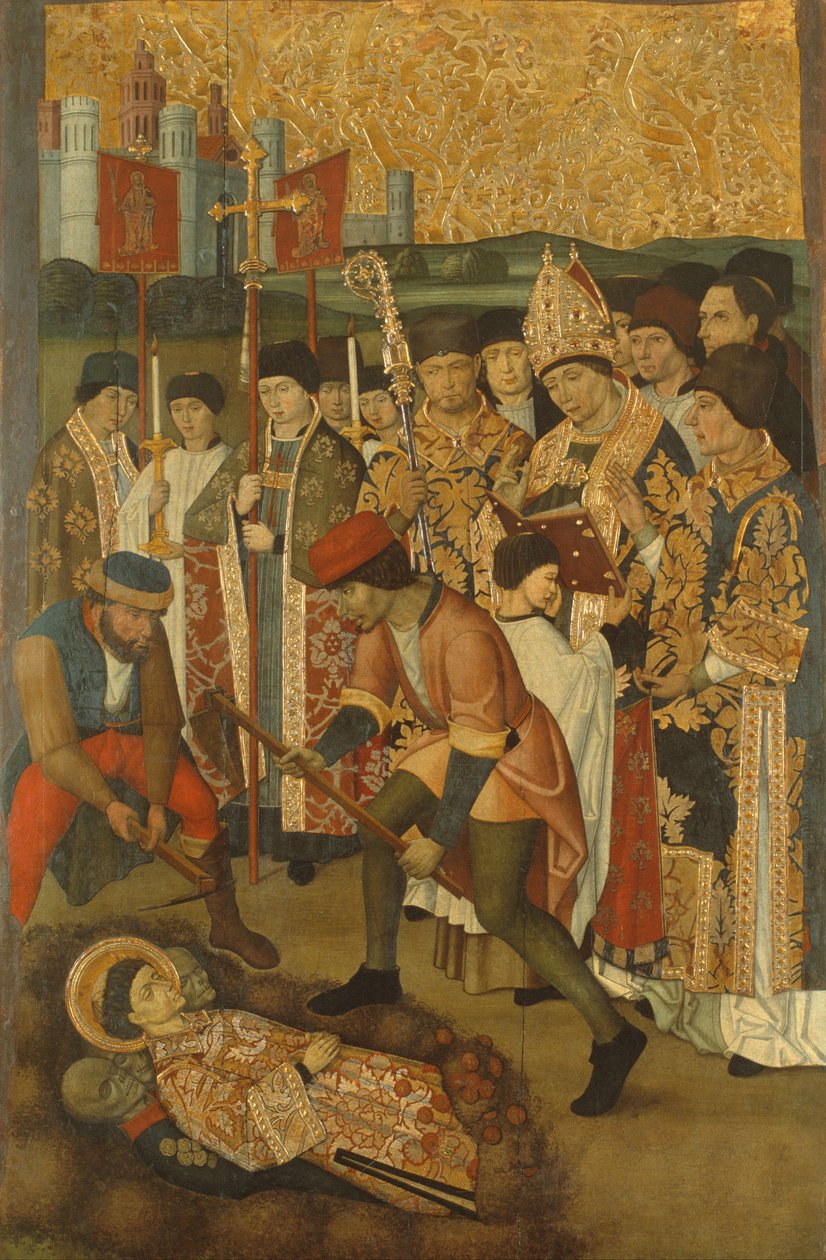 Oppfinnelsen av kroppen til Saint Stephen av Vergós Family