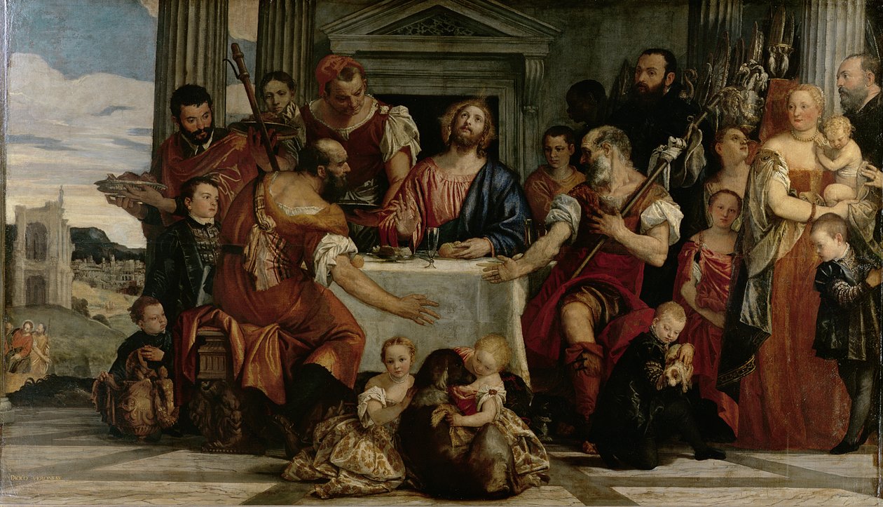 Kveldsmat på Emmaus av Paolo Veronese