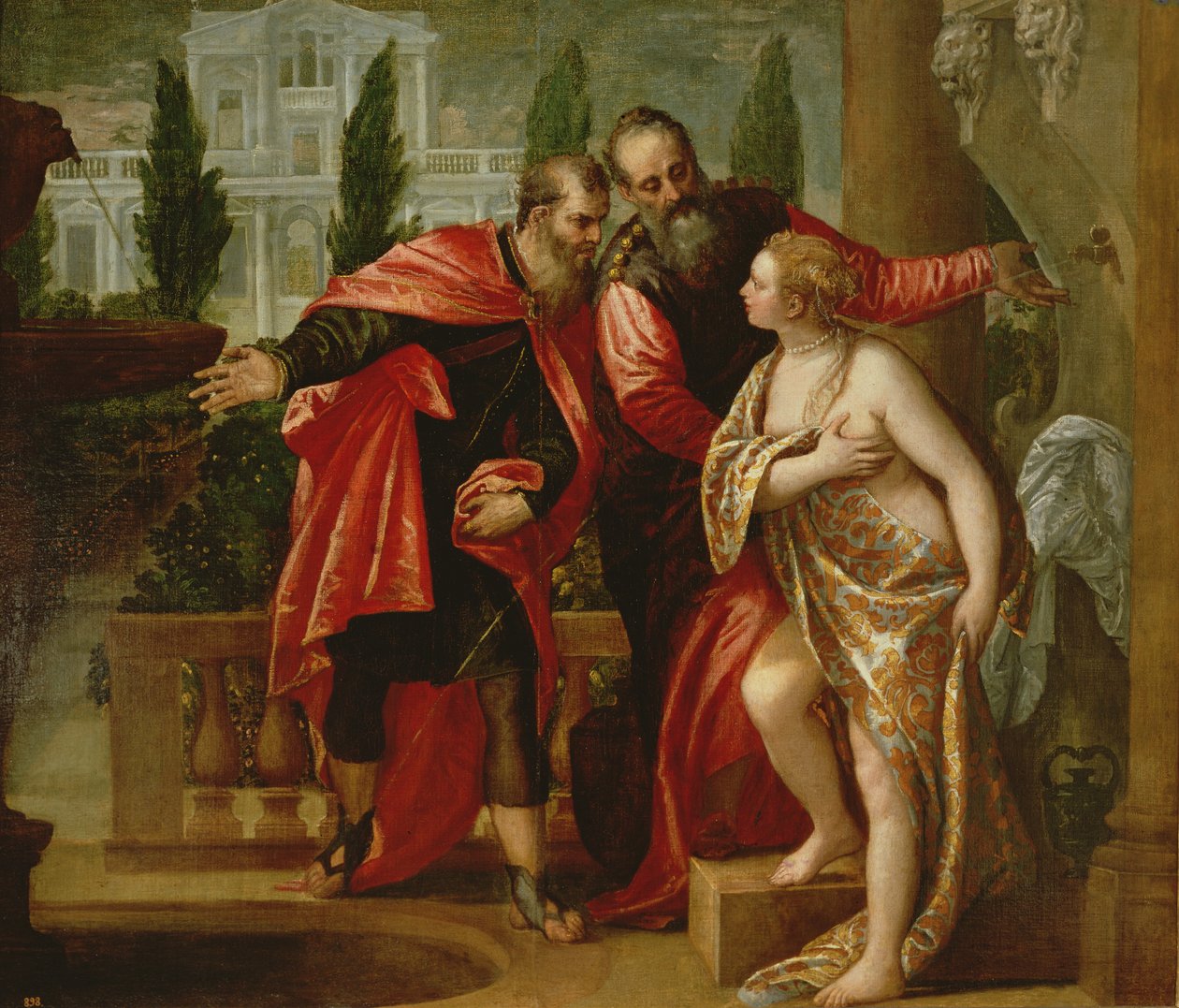 Susanna og de eldste av Paolo Veronese