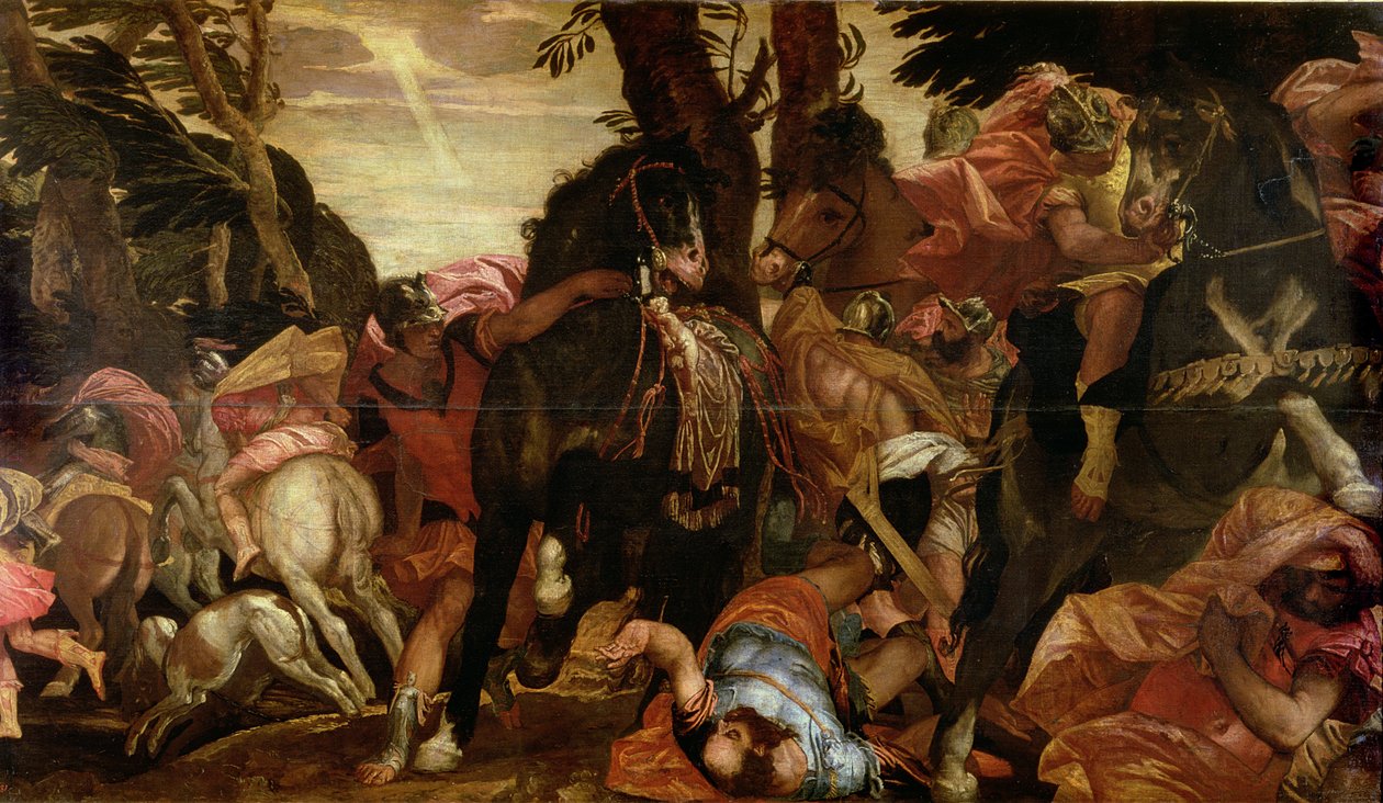 The Conversion of Saul, s.1580 av Paolo Veronese
