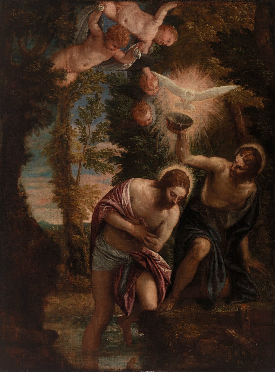 Kristi dåp av Veronese (Paolo Caliari)