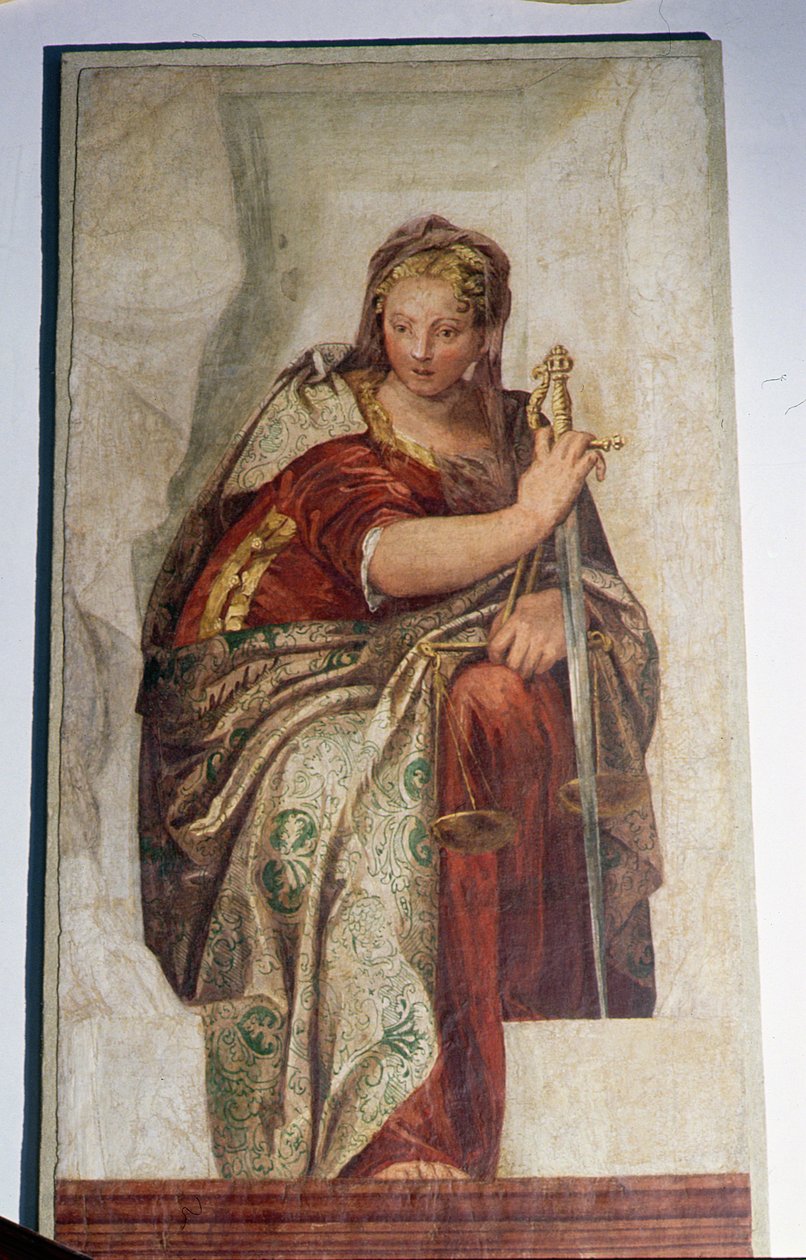 Rettferdighet, fra sakristiets vegger av Veronese