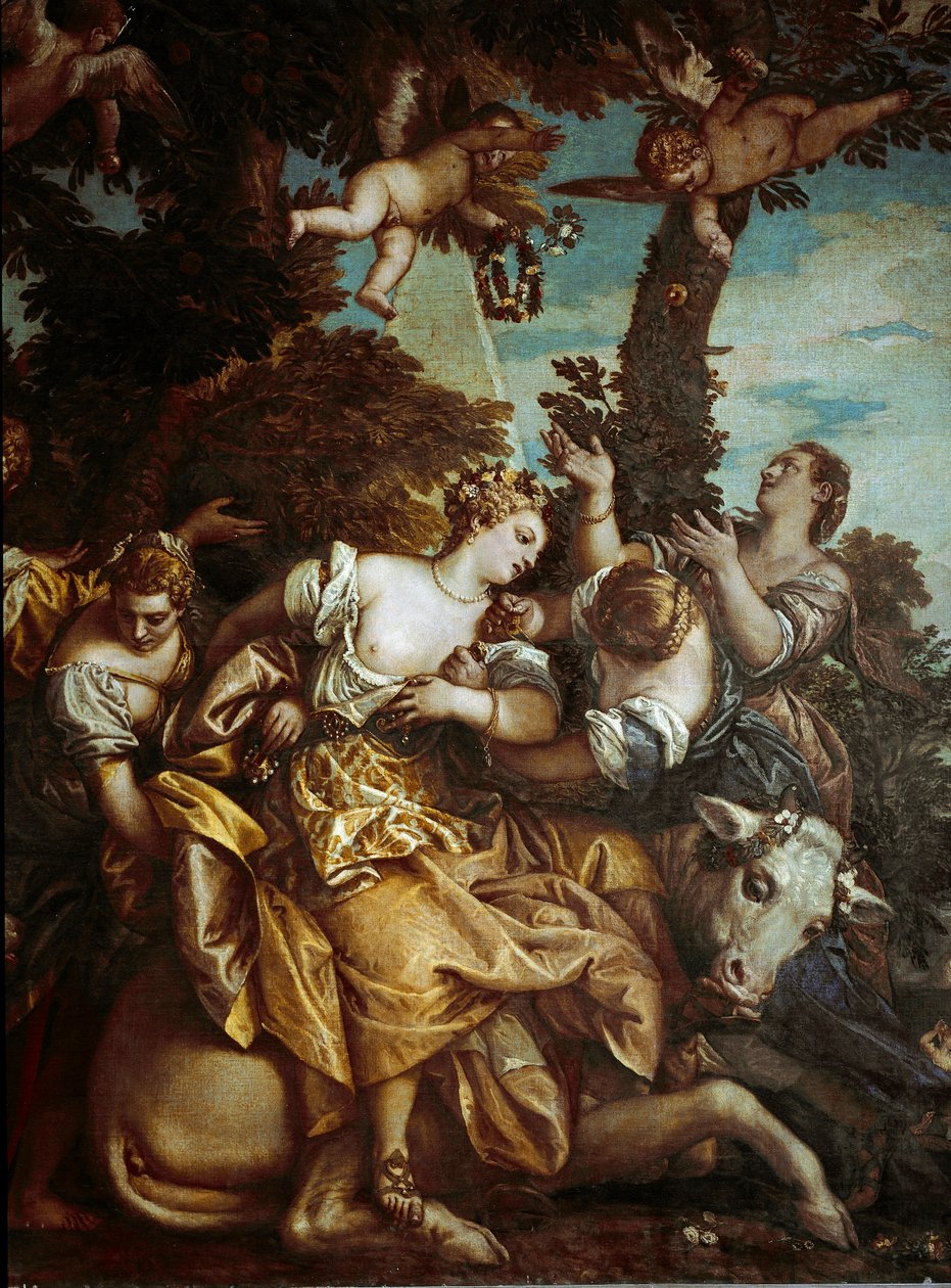 Kidnappingen av Europa. Maleri av Paolo Caliari Paolo Veronese av Veronese