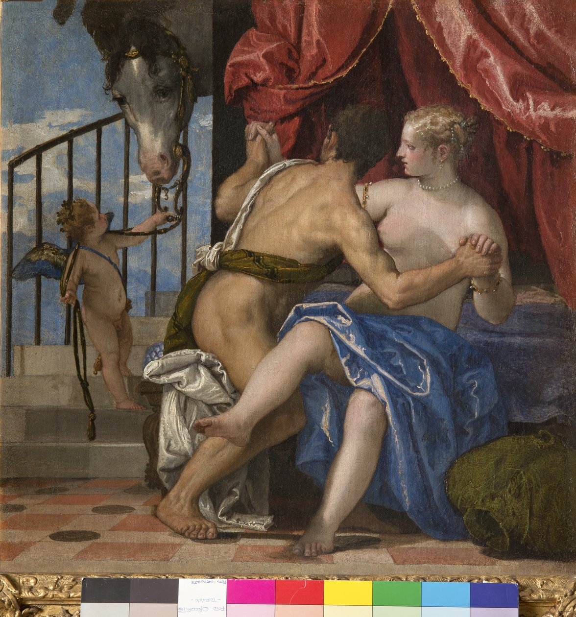Venus og Mars, ca. 1575-80 av Veronese