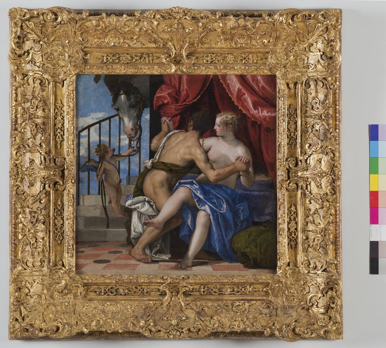 Venus og Mars, ca. 1575-80 av Veronese