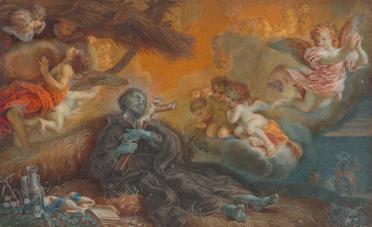 St. Francis Xaviers død, ca. 1750. av Veronica Stern