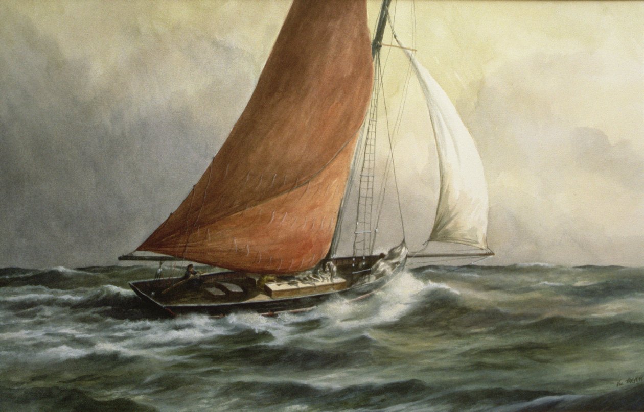 Bawley i elvemunningen av Vic Trevett