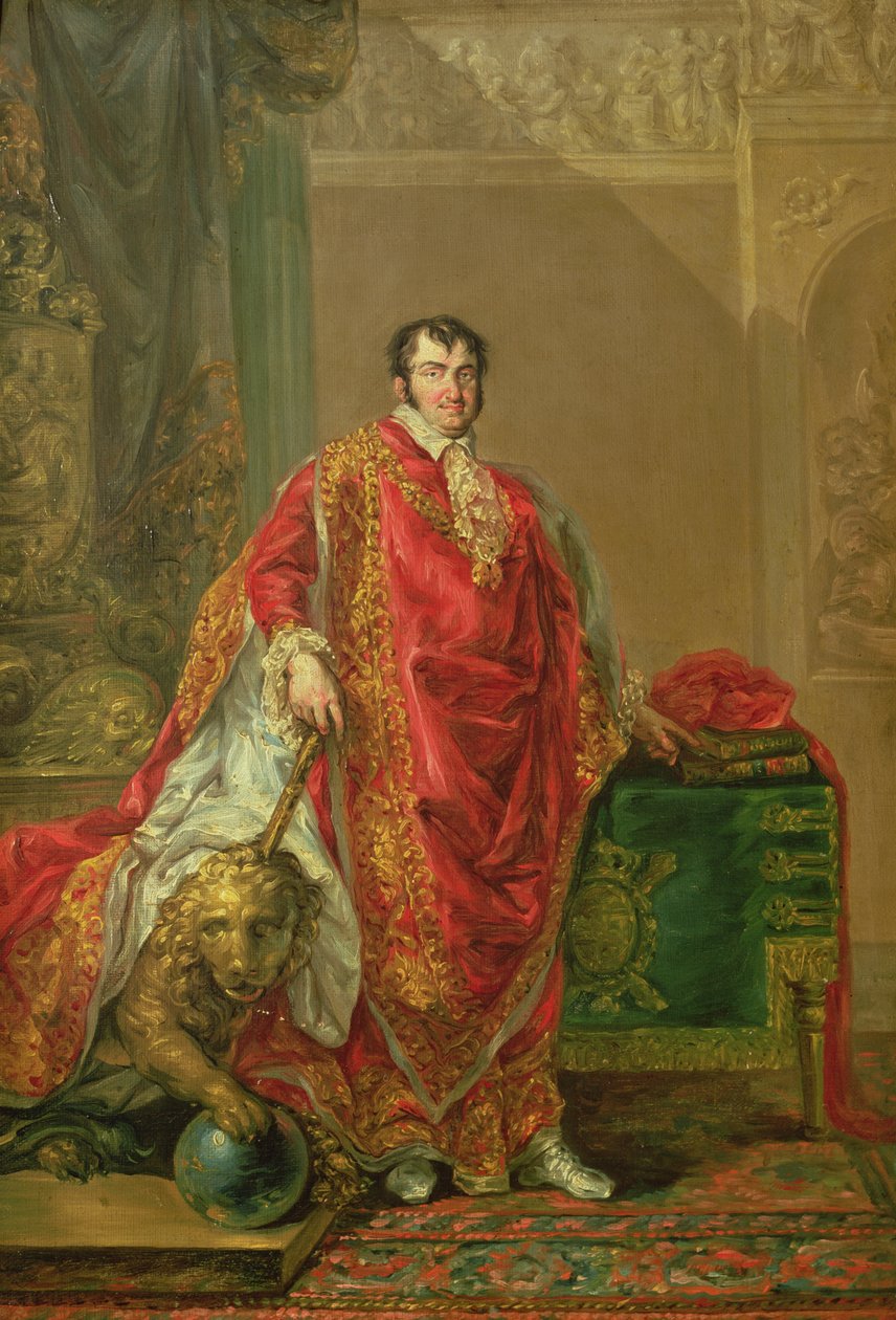 Portrett av Ferdinand VII (1784-1833) 1808-11 av Vicente Lopez y Portana