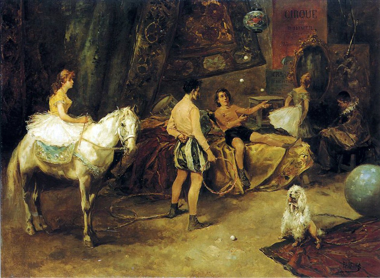 Paris, ved Cirque d'Hiver av Vicente de Paredes