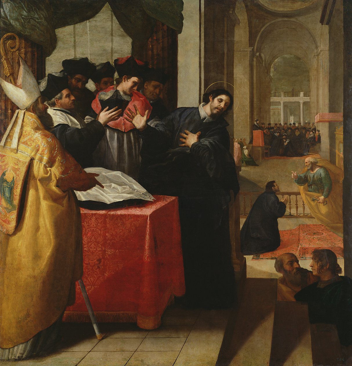 St. Jean de Matha gir avkall på sin doktorgrad av Vicente Carducho