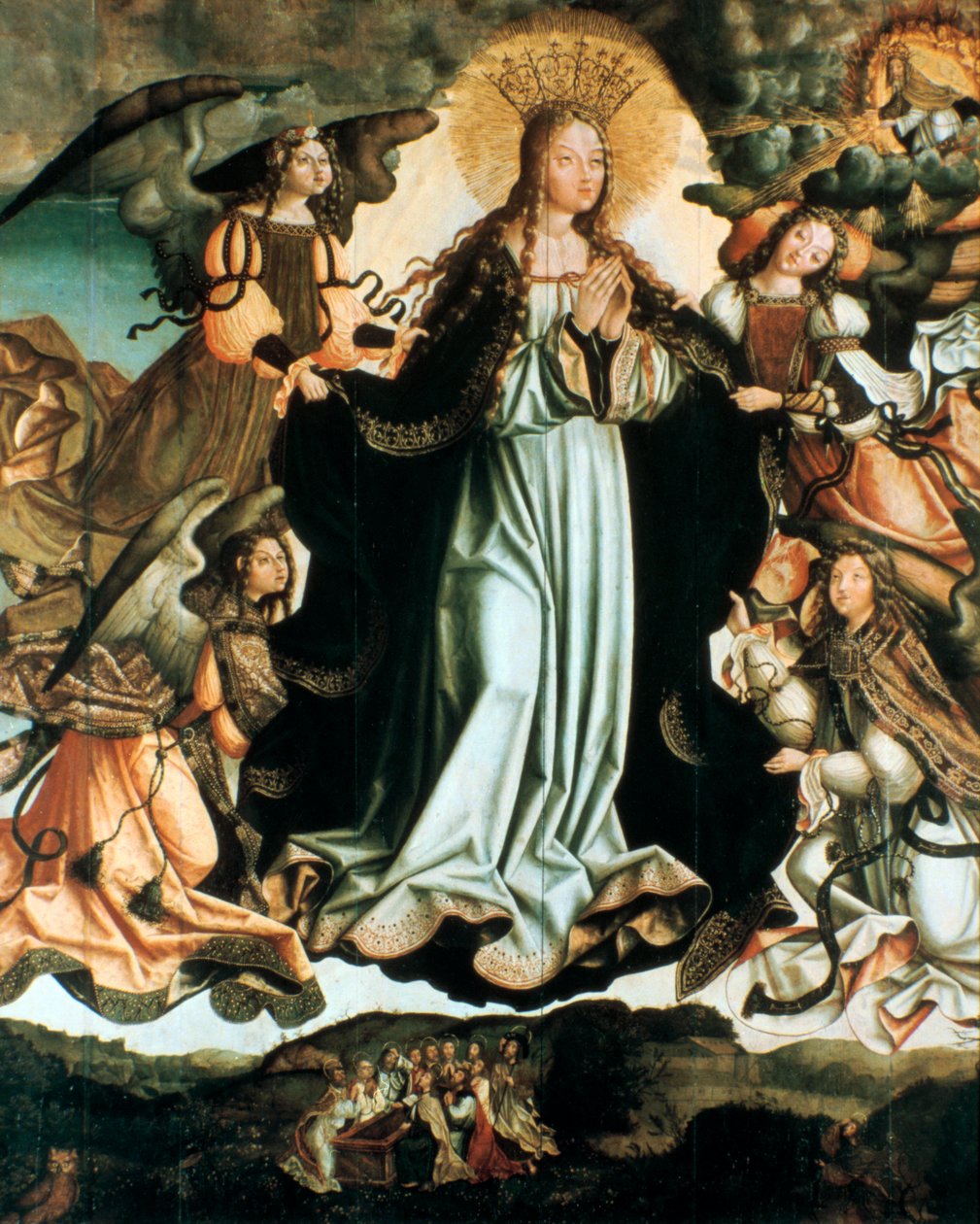 Jomfruens himmelfart, c1491-1518 av Vicente Gil